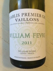 William Fevre Chablis Premier cru Vaillons