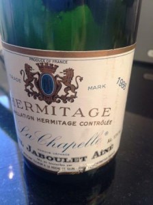 Jaboulet Hermitage La Chapelle 1986