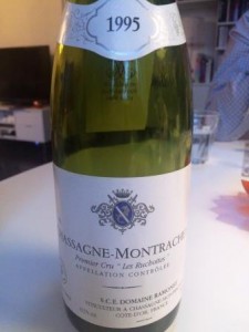 Chassagne-Montrachet Premier Cru Les Ruchottes 1995